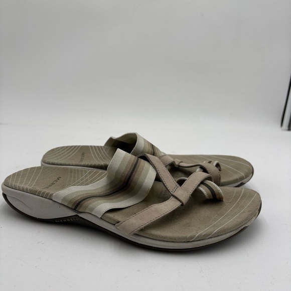 Merrell Women’s 8 Mandolin Zinnia Aluminium Toe Loop Sandals - Picture 2 of 7